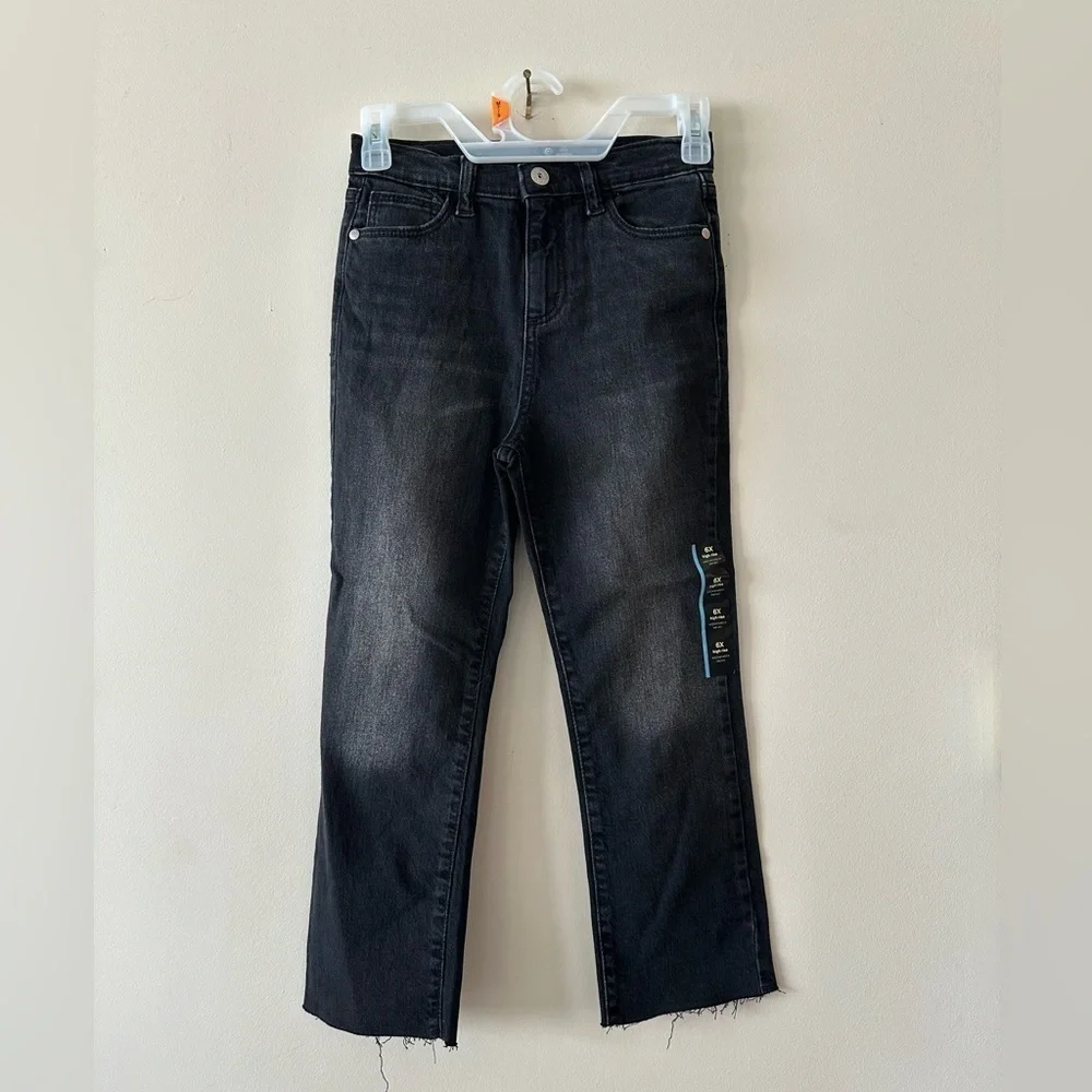 Girls Art Class high rise black jeans 6X NWT - Picture 1 of 3